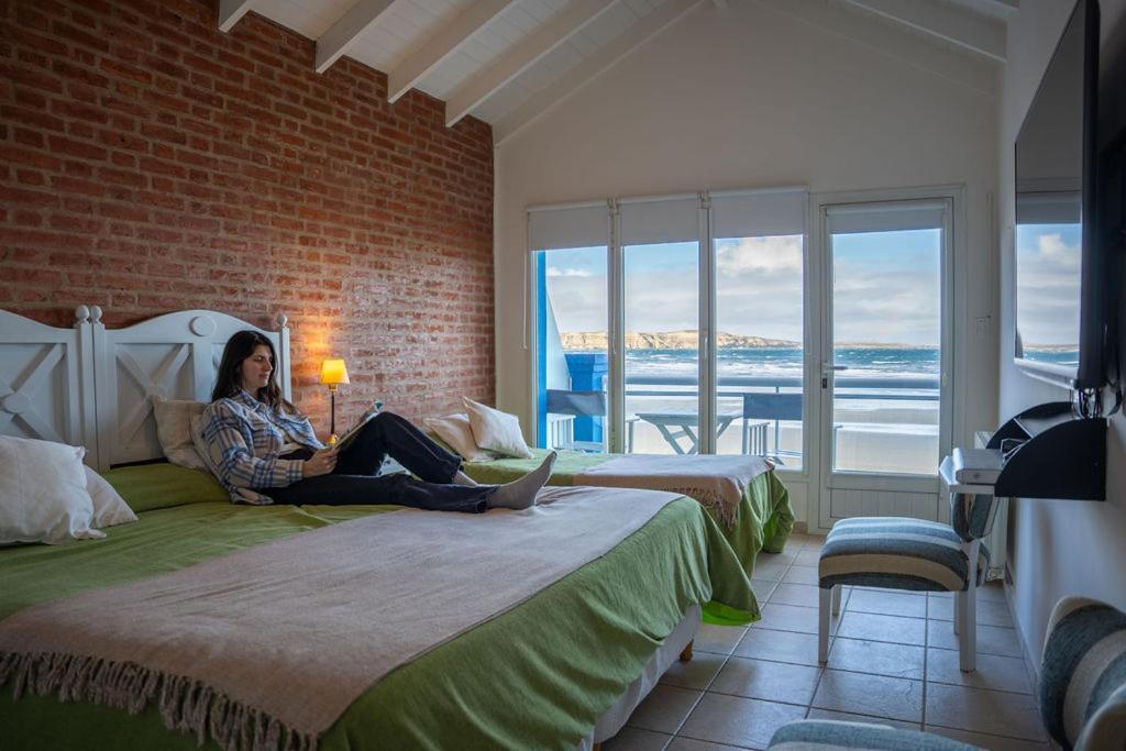 Rayentray Las Restingas Hotel De Mar Puerto Pirámides Dış mekan fotoğraf